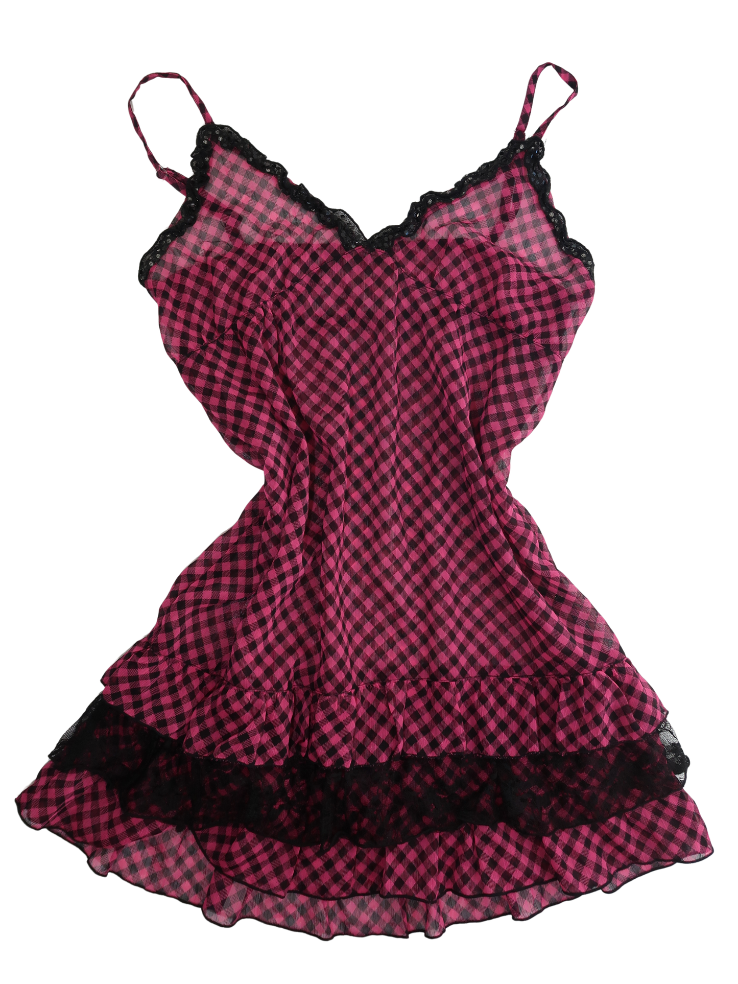 A023: “plaid princess” | grunge plaid cami
