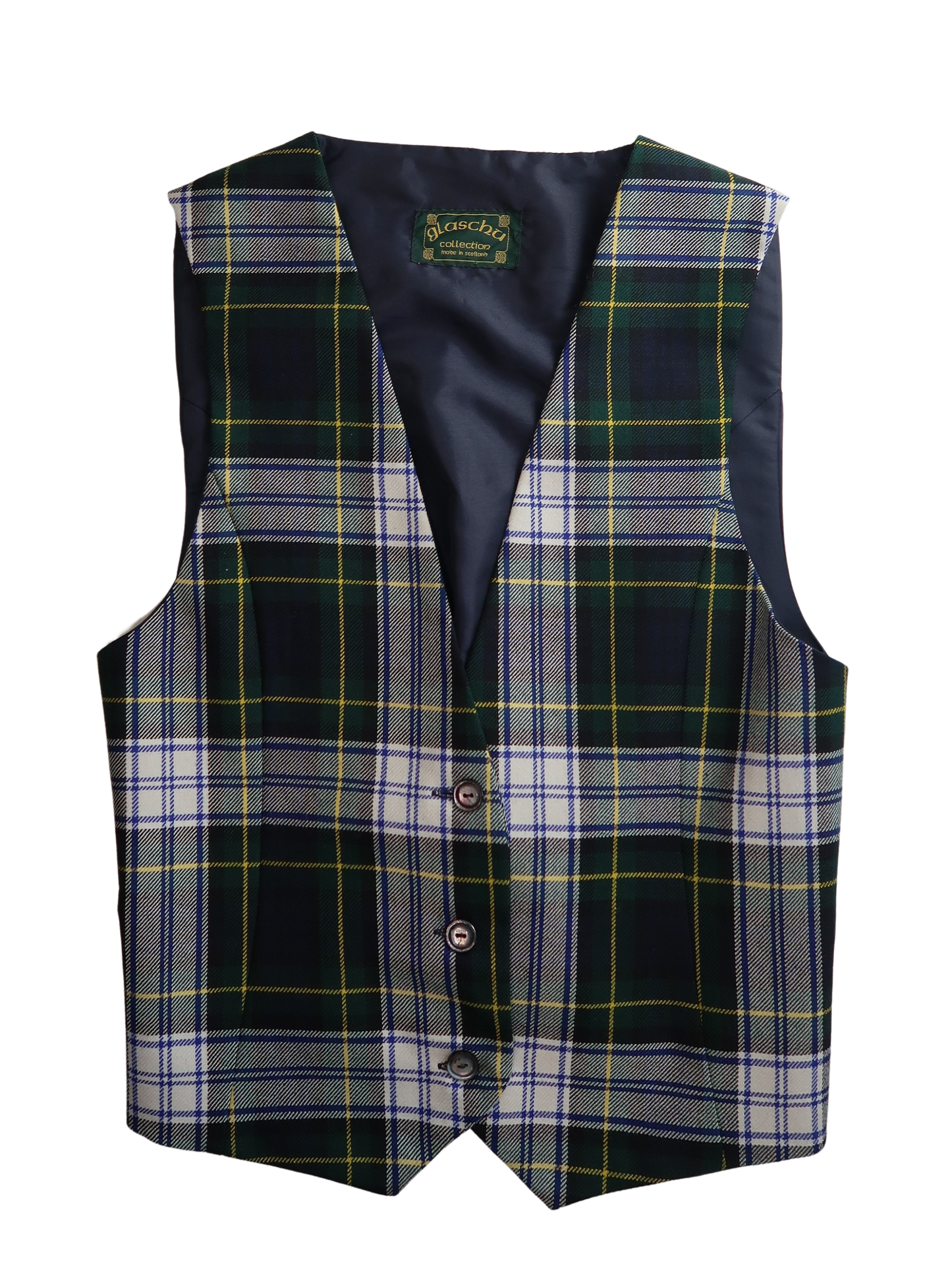 A011: “it’s sh*te being scottish” | tartan waistcoat