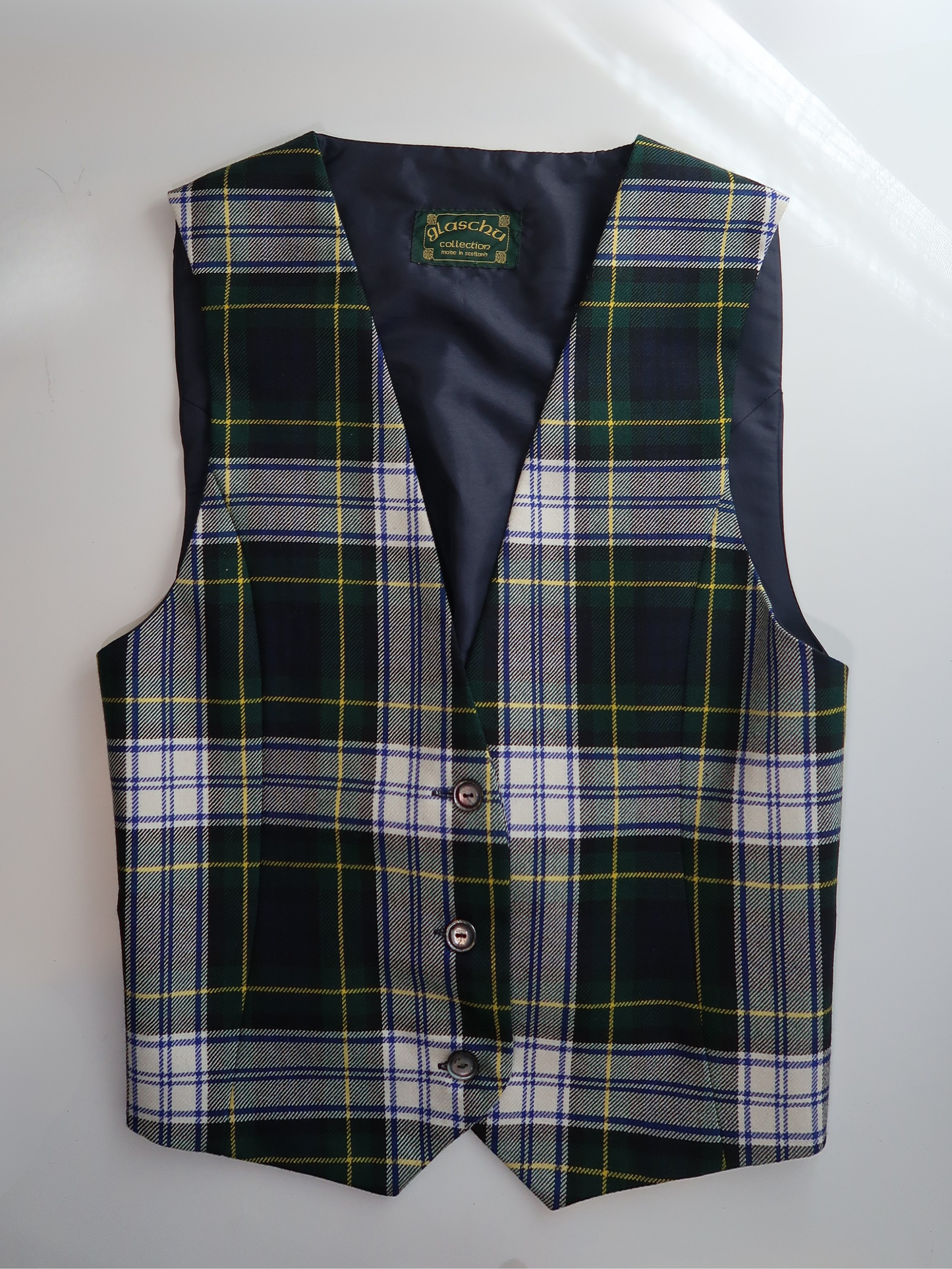 A011: “it’s sh*te being scottish” | tartan waistcoat