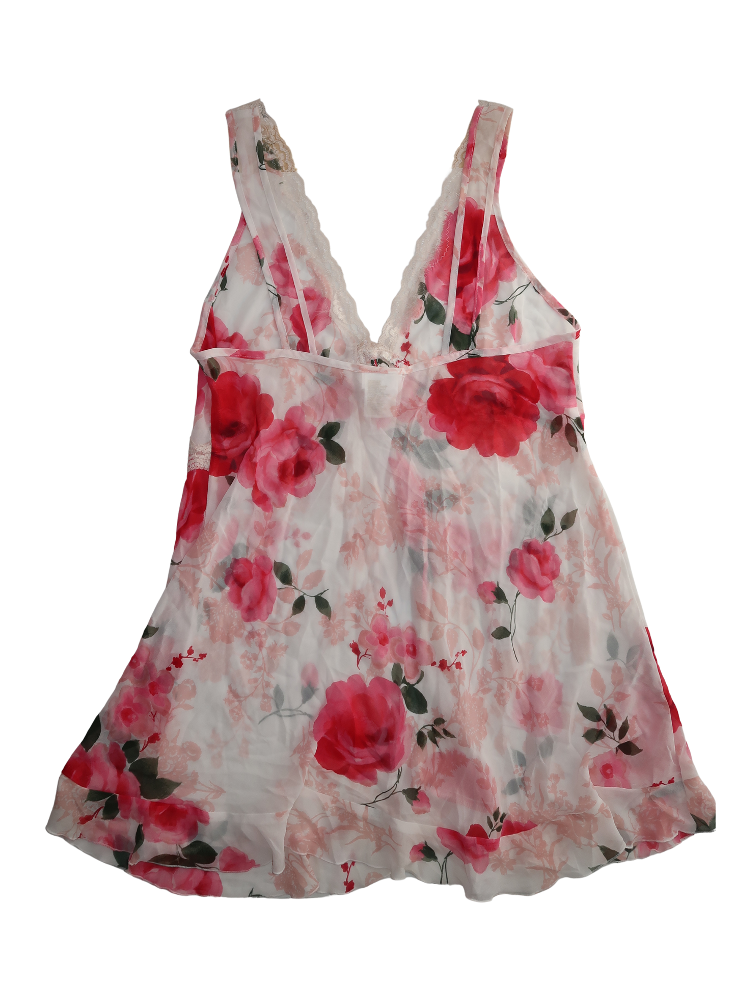A033: “flower power” | sheer floral top with open front