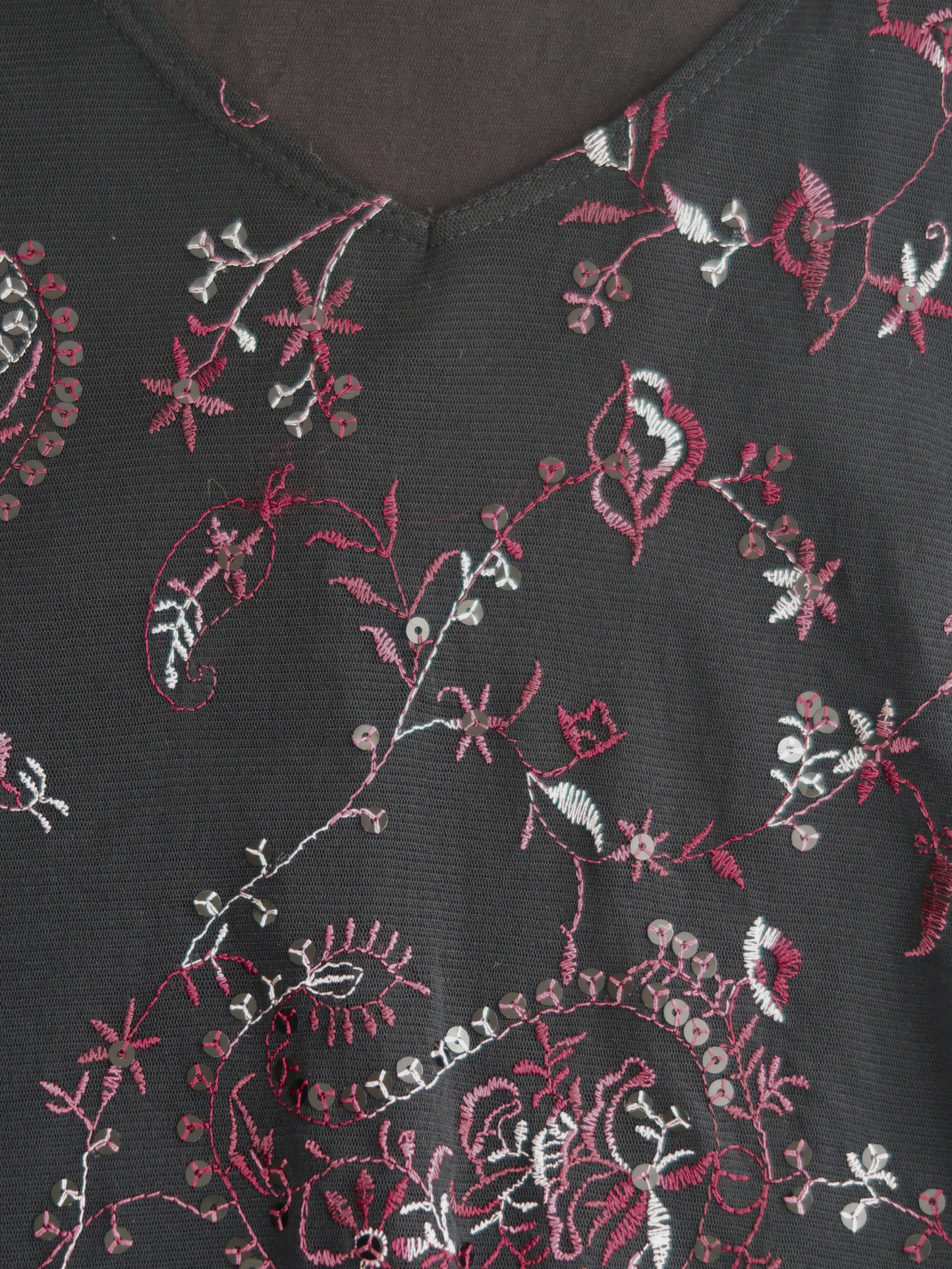 A020: “sabrina the teenage witch” | black top with beautiful, whimsy detailing