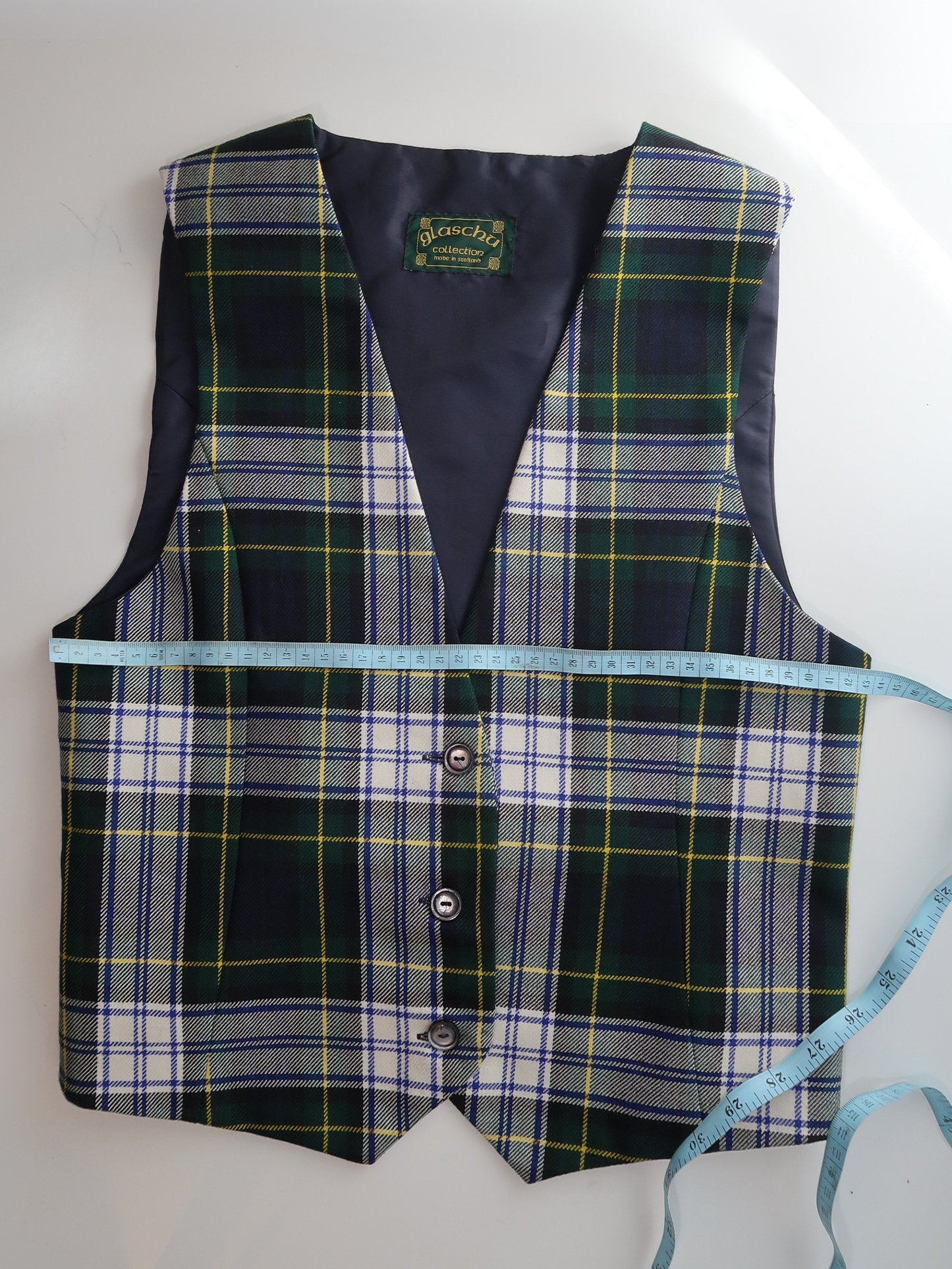 A011: “it’s sh*te being scottish” | tartan waistcoat