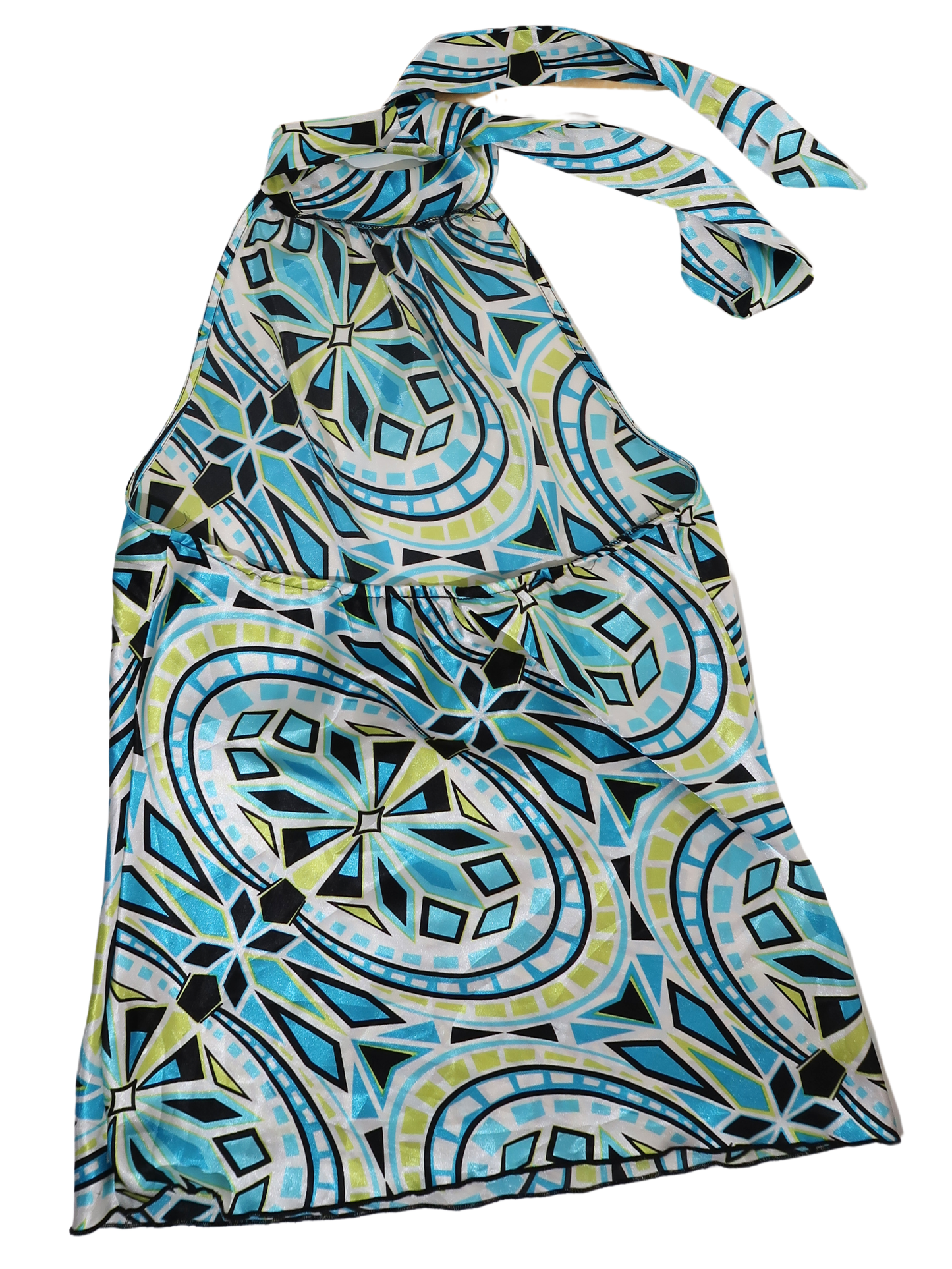 A057: “summer by the sea” | halter neck shift top
