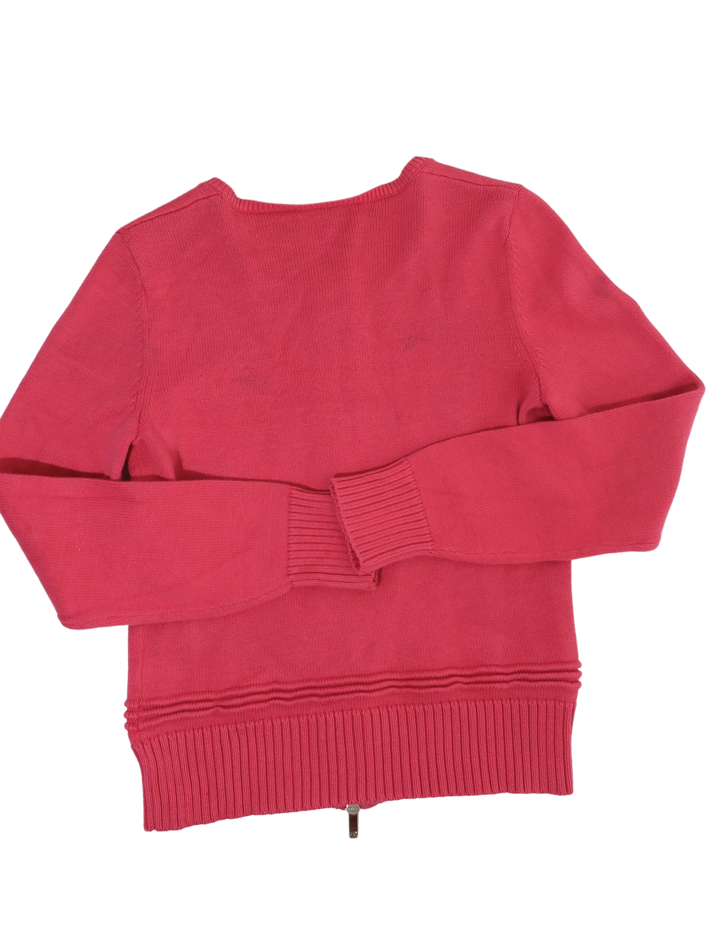 A055: “have you ever seen a pair of these bobby boucher..” | pink double zipped jumper