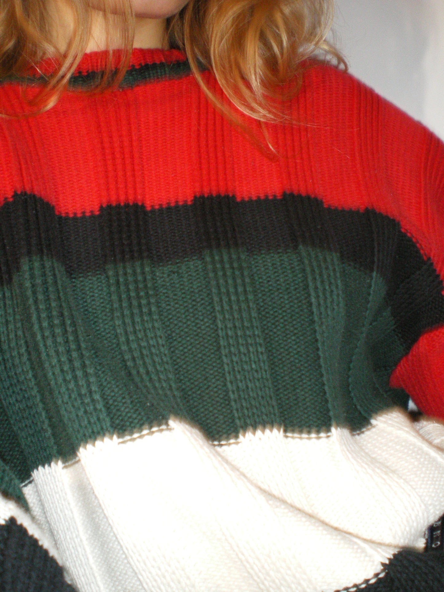 A086: RARE Tommy Hilfiger Heavy Knit