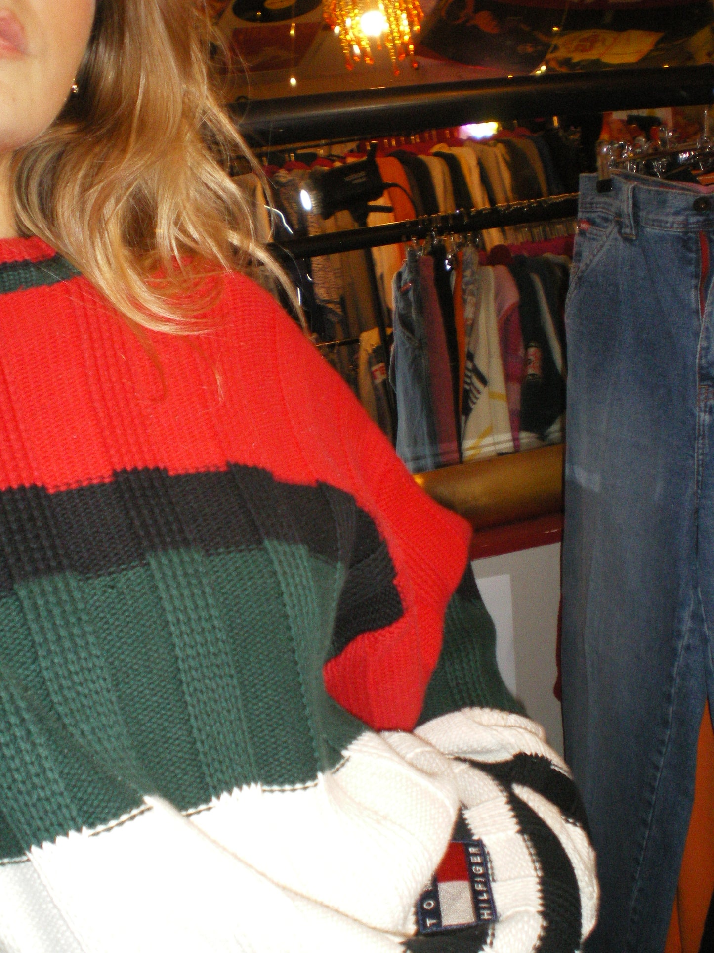A086: RARE Tommy Hilfiger Heavy Knit