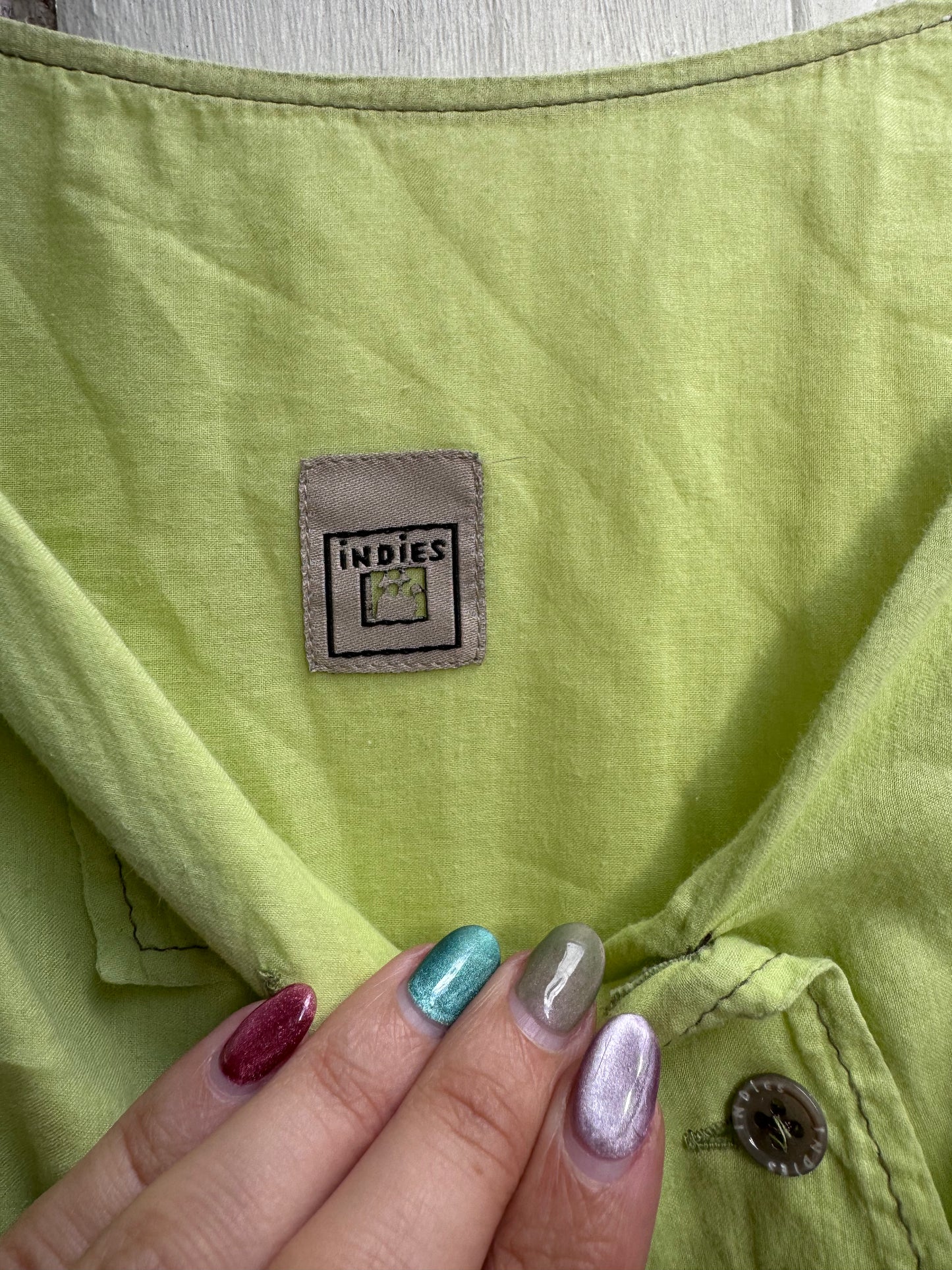 B002- vintage 'INDIES' pistachio fairy midi dress | midi dress