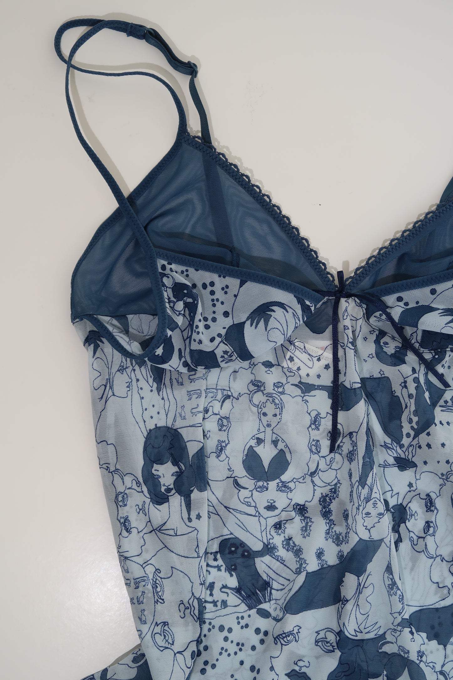 A025: “me & the girls” | ultra mini sketch book slip dress