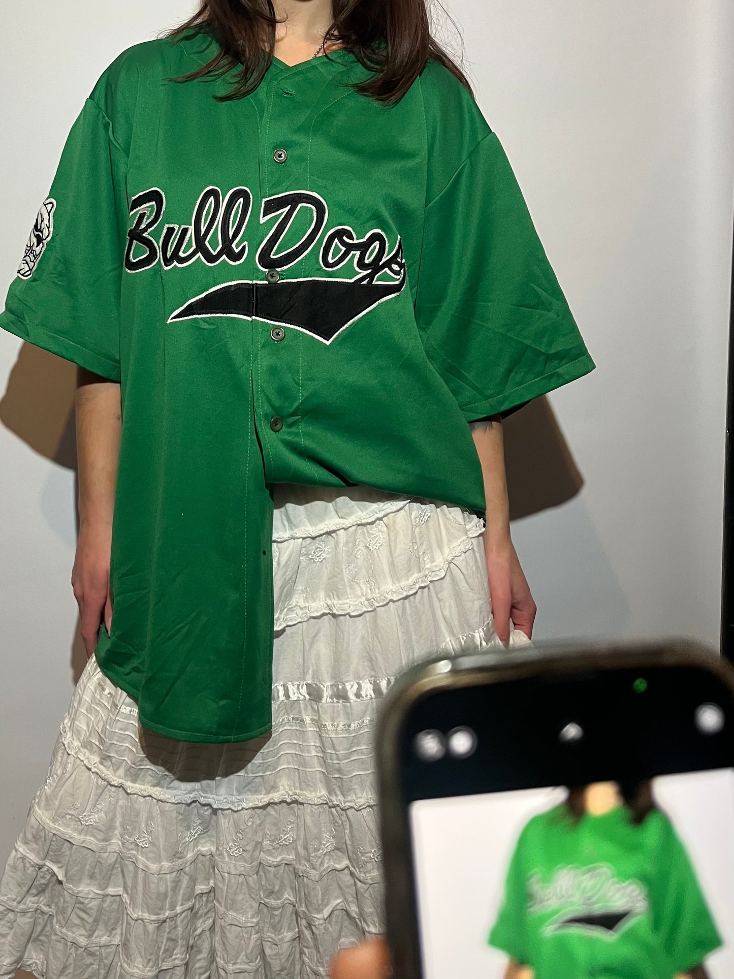 A092: “let's play some basketball! | green bulldogs baseball jersey