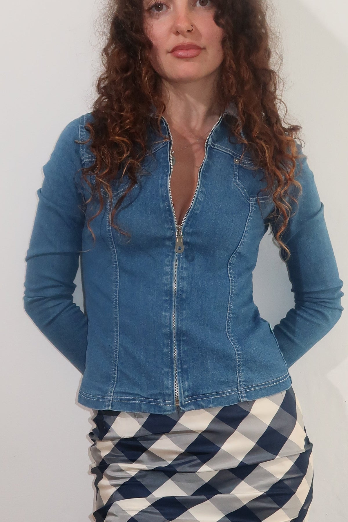 A083 "off duty charlies angles" | denim jacket