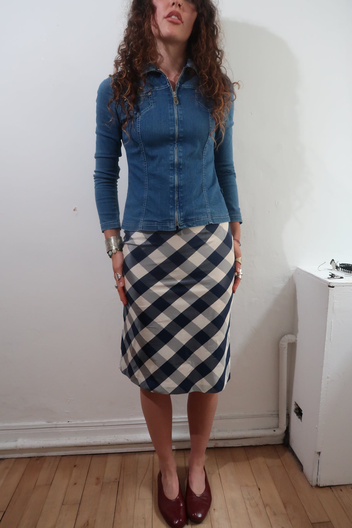 A083 "off duty charlies angles" | denim jacket