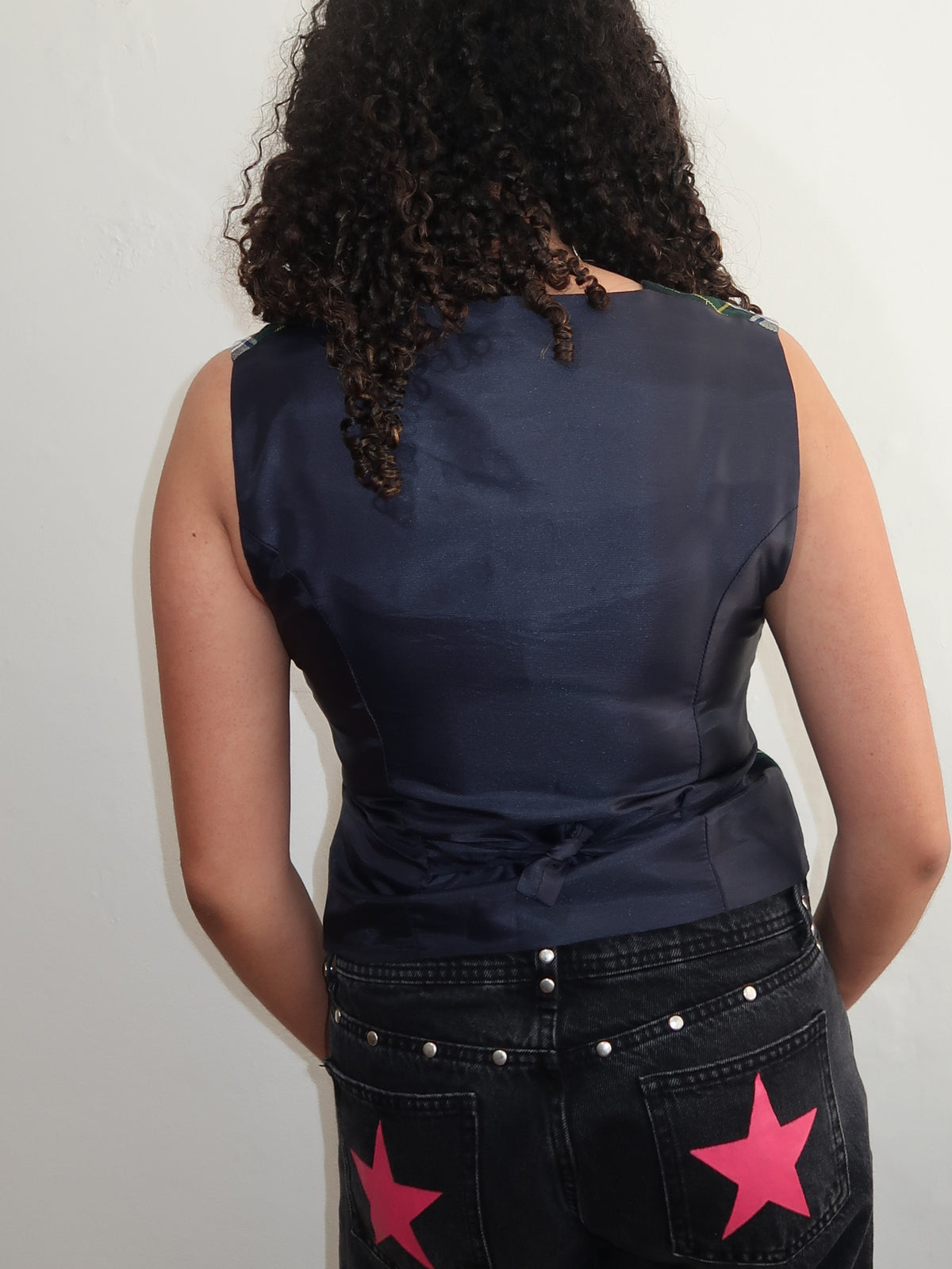 A011: “it’s sh*te being scottish” | tartan waistcoat